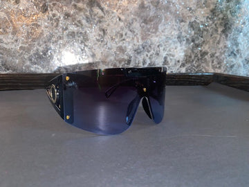 Black Shield Ombre Shades